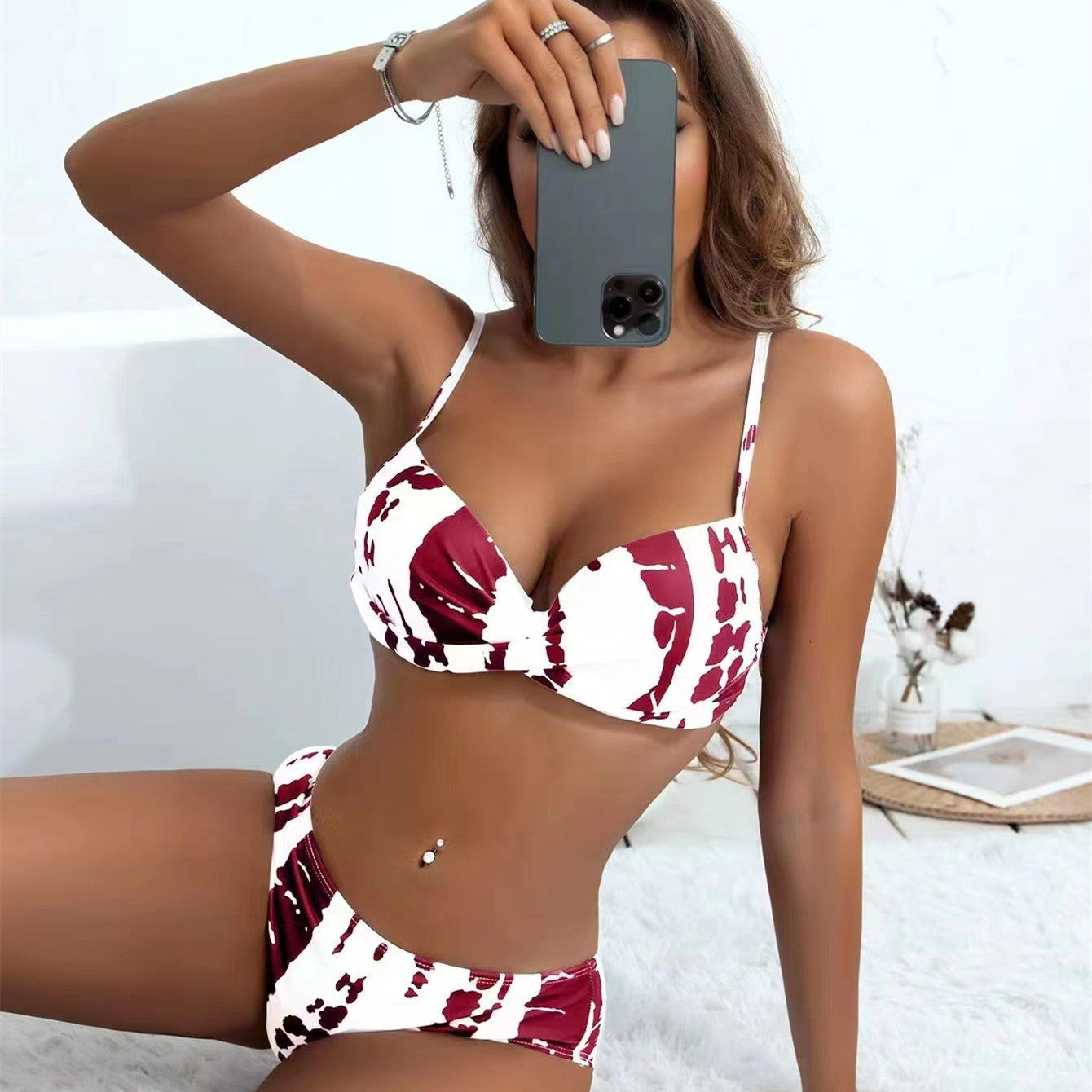 Fashion Personality Women's One-piece Swimsuit