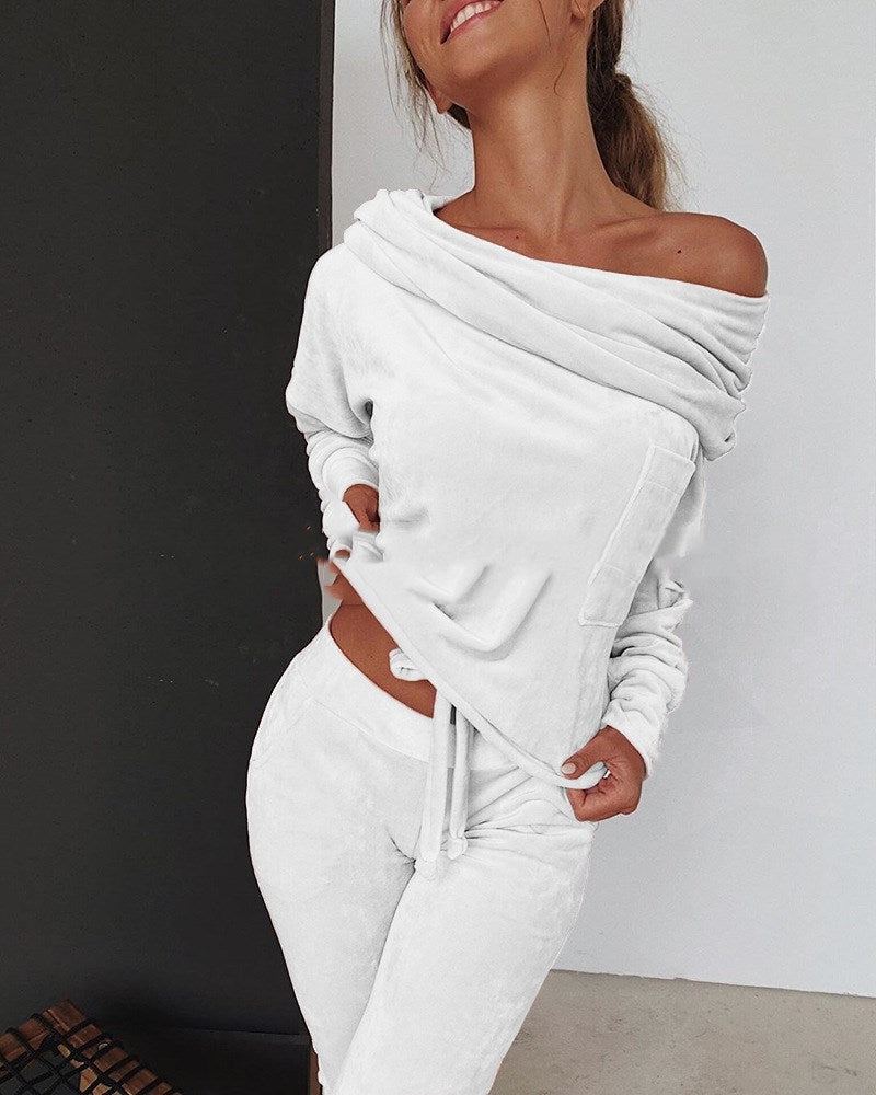 Women's Pants Set Fashion Casual Set