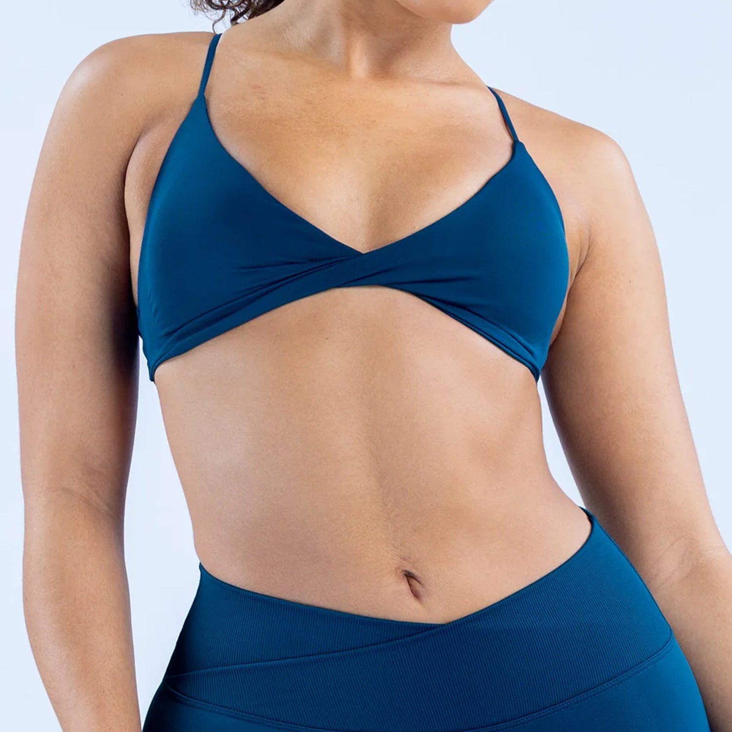 Strappy Sports Fitness Seamless Activewear Bra