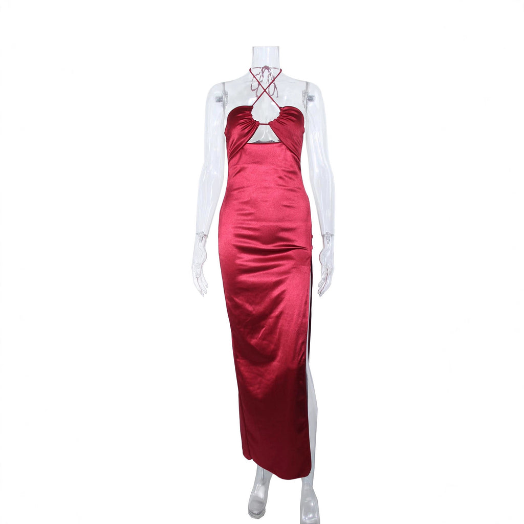 European And American-style Halter Dresses For Women