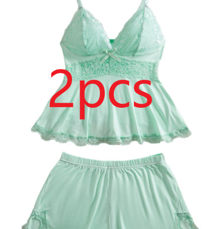 Solid Color Casual Pajamas Sets Women's Modal Suit
